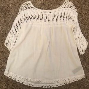 Ella Moss Lace Blouse